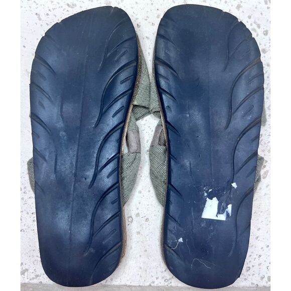 Komodo Bali Helena Green Sandal Organic Cotton & Recycled PU Footbed Size 4 - Picture 12 of 13